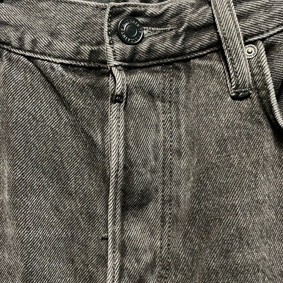 ALL SAINTS (NWT) Men's Reid Straight Fit Rigid Denim Jeans, Black, Size W30, L32 - Picture 4 of 12